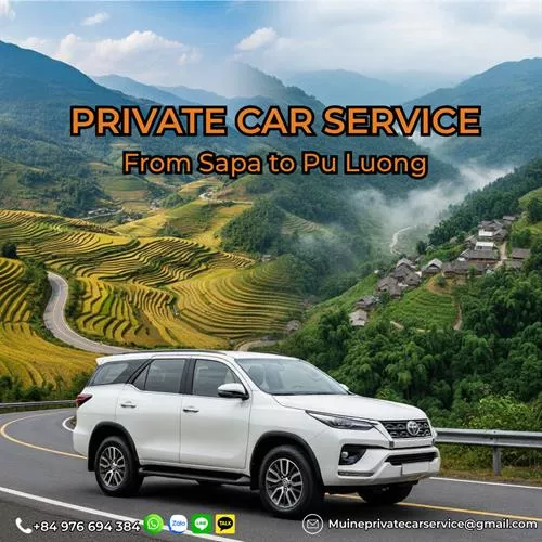 Sapa to Pu Luong Private Car